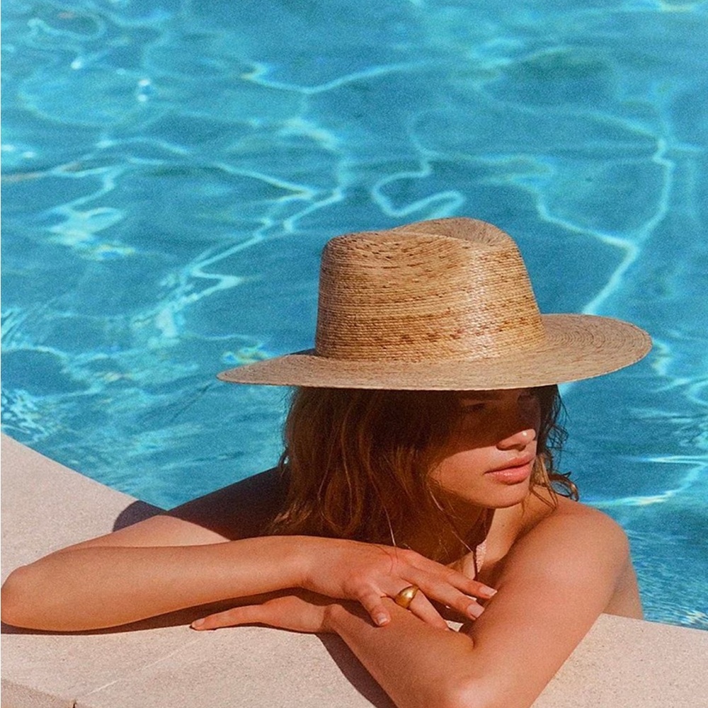 Lack Of Color Straw Sun Hat